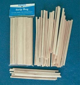 Midwest Balsa & Basswood Strip Bag